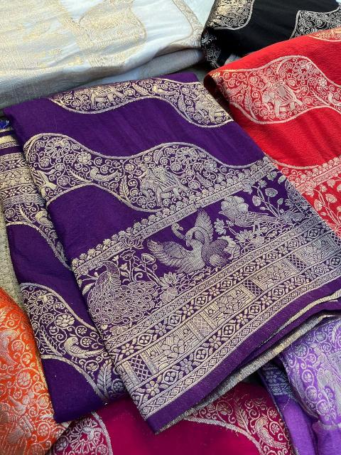 Dazira Pure Khadi Crepe Silk vol 4 catalog silk saree wholesale