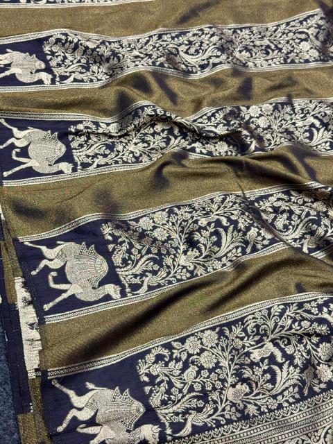 Dazira Rich Dola tissue vol 1 catalog arani silk sarees wholesale