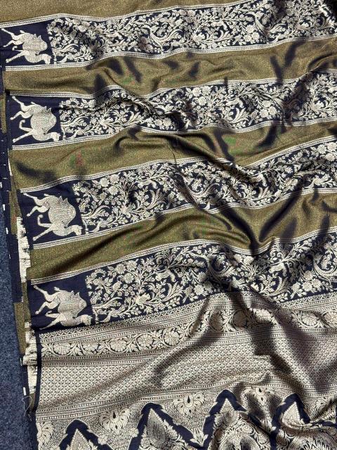 Dazira Rich Dola tissue vol 1 catalog arani silk sarees wholesale