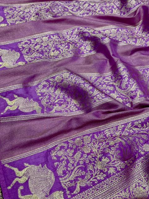 Dazira Rich Dola tissue vol 1 catalog arani silk sarees wholesale