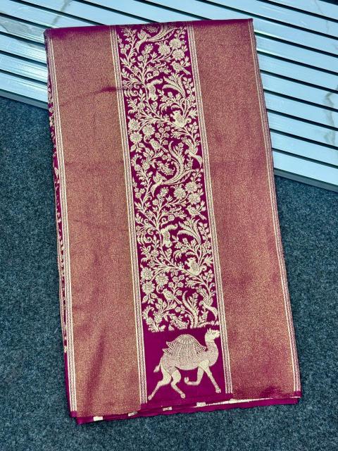 Dazira Rich Dola tissue vol 1 catalog arani silk sarees wholesale