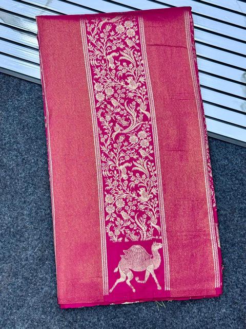 Dazira Rich Dola tissue vol 1 catalog arani silk sarees wholesale