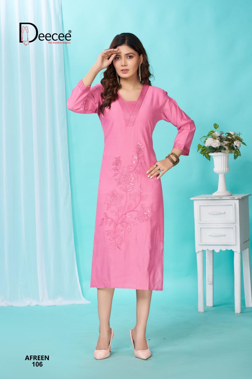 Deecee Afreen catalog kurti wholesale in vadodara