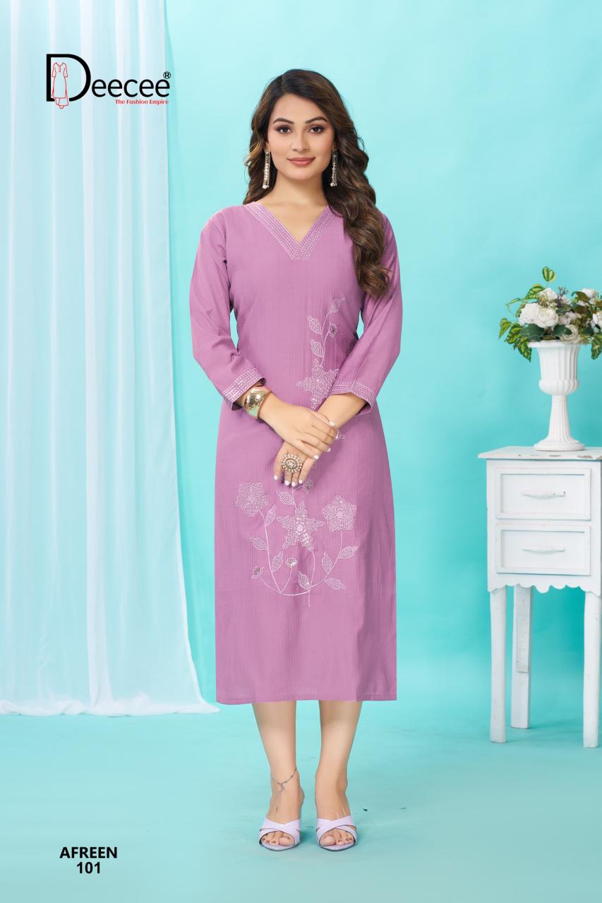 Deecee Afreen catalog kurti wholesale in vadodara