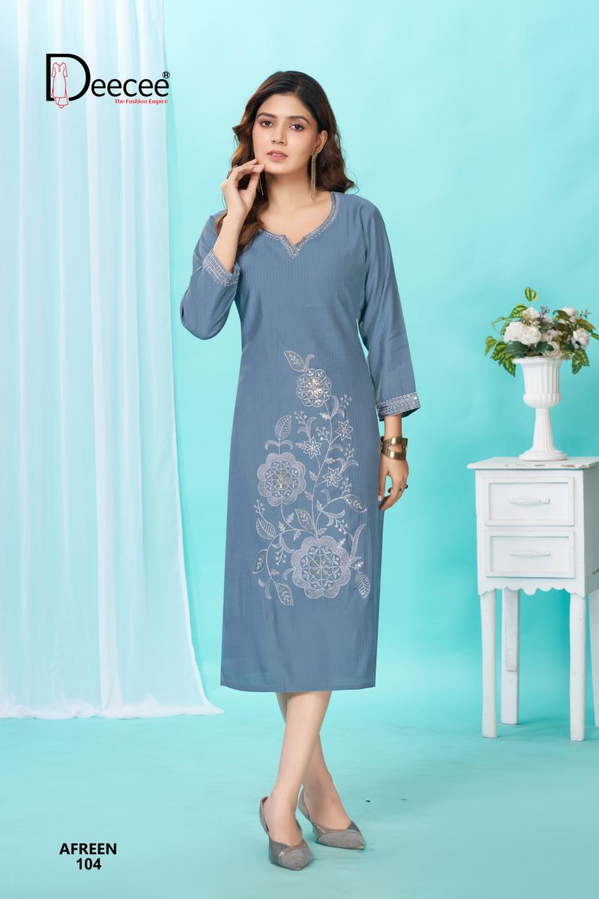 Deecee Afreen catalog kurti wholesale in vadodara