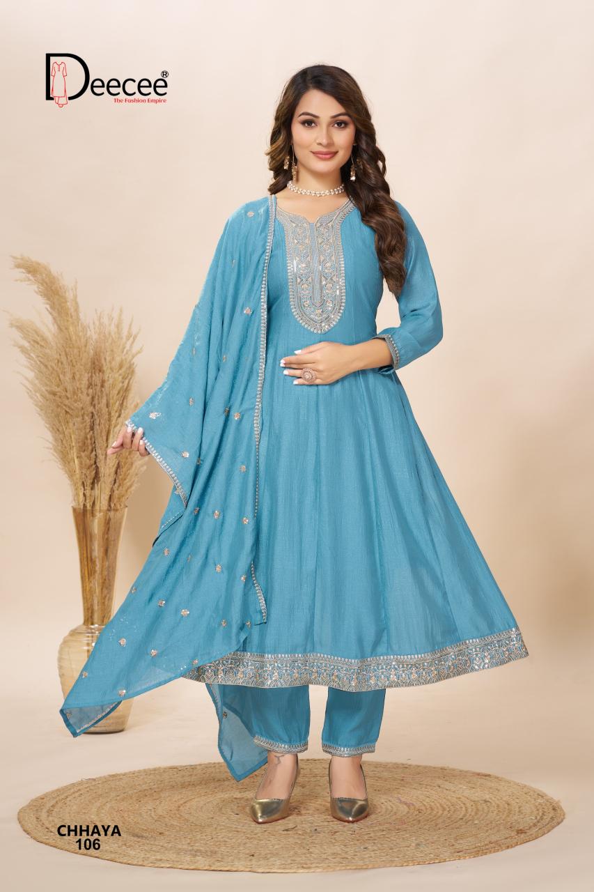 Deecee Chhaya catalog branded kurtis for wholesale in banglore