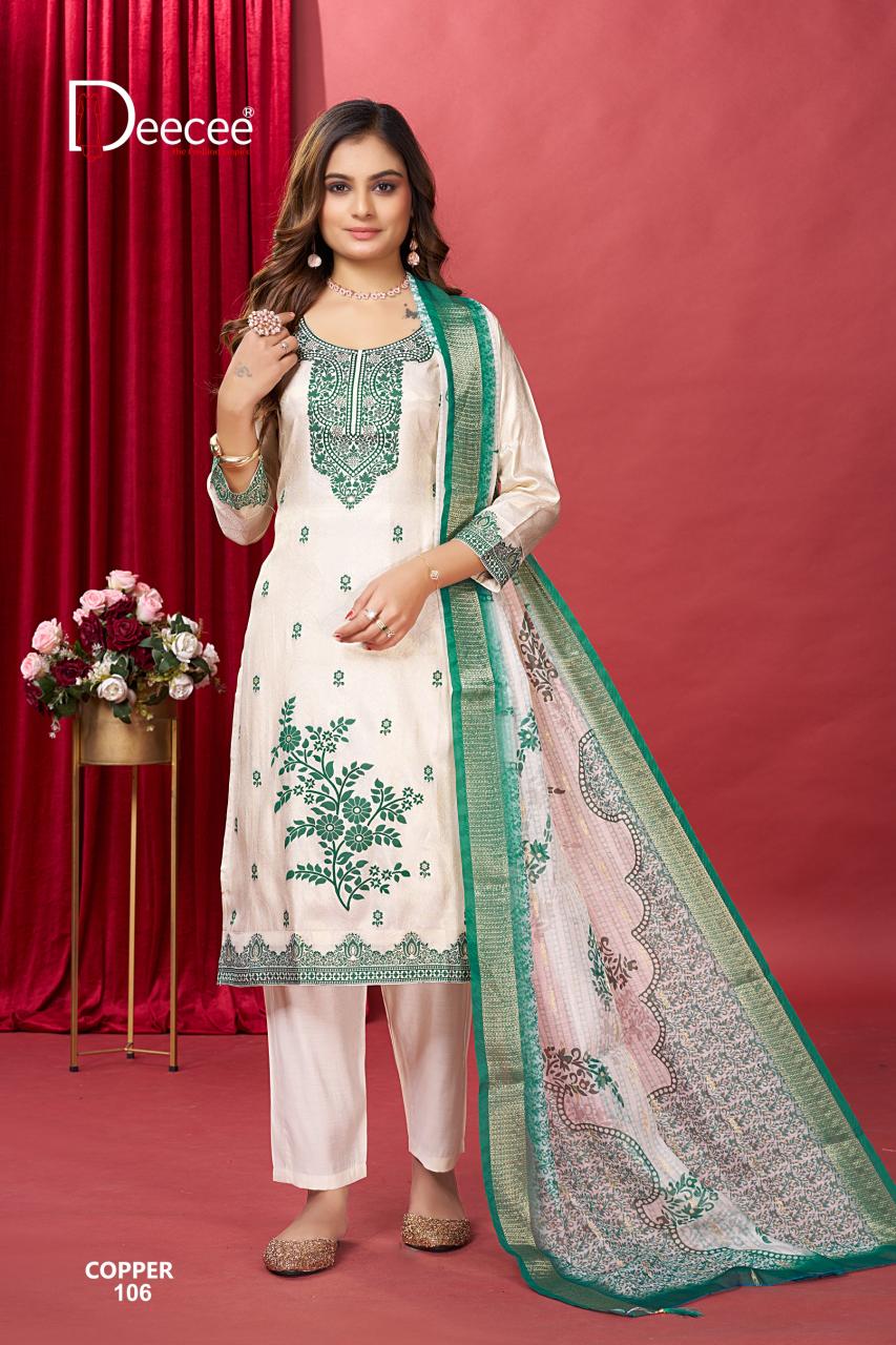Deecee Copper catalog wholesale kurti faisalabad