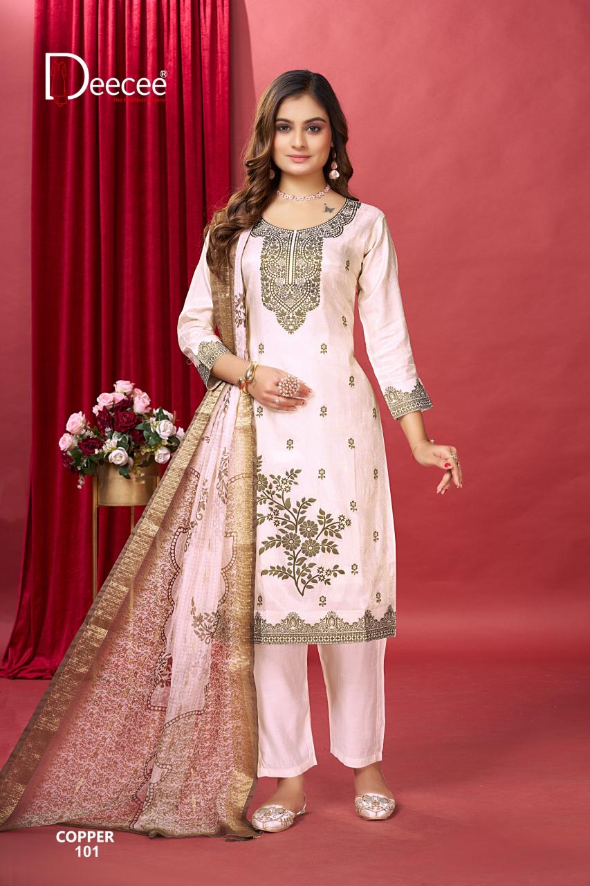 Deecee Copper catalog wholesale kurti faisalabad