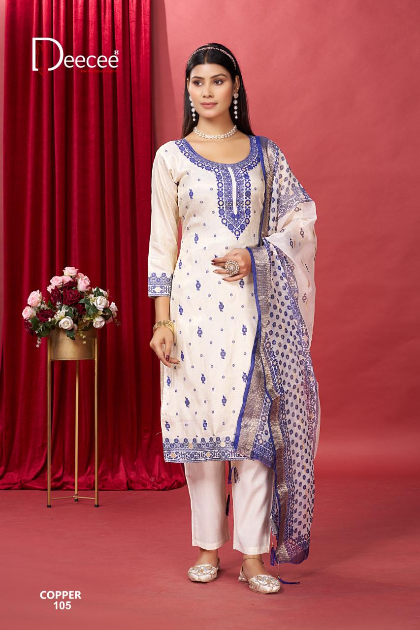 Deecee Copper catalog wholesale kurti faisalabad