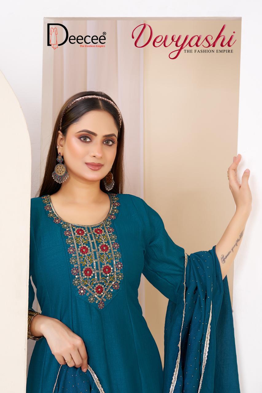 Deecee Devyashi catalog wholesale kurtis in karachi