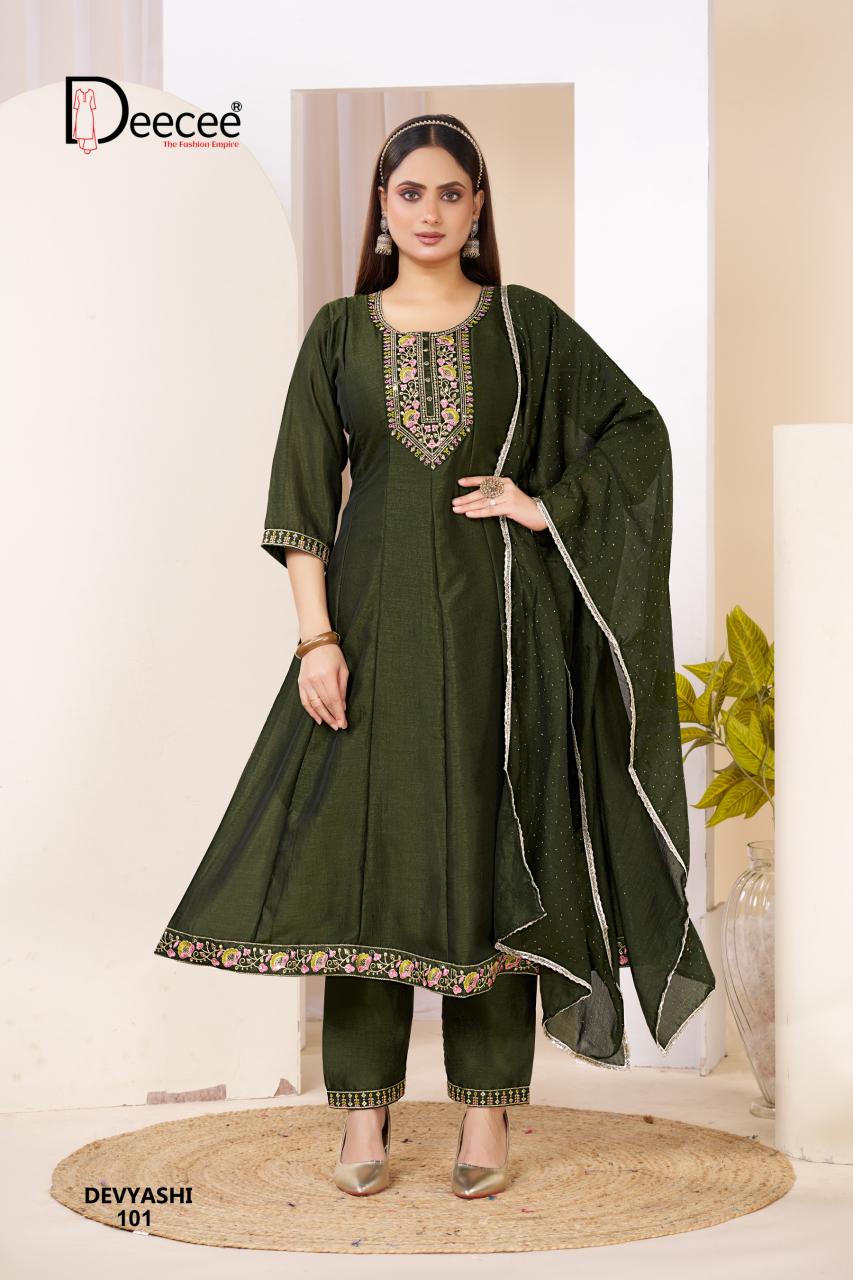 Deecee Devyashi catalog wholesale kurtis in karachi