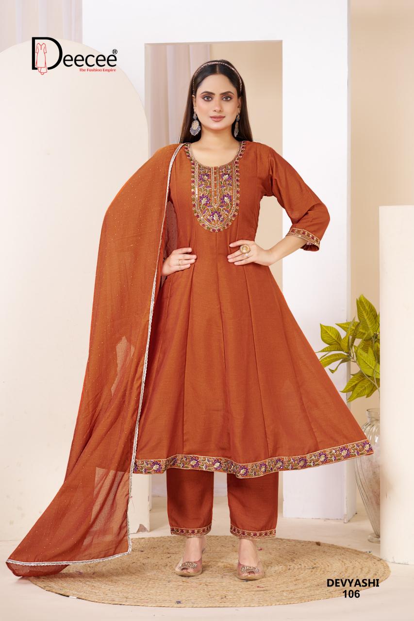 Deecee Devyashi catalog wholesale kurtis in karachi