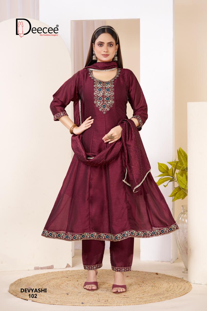 Deecee Devyashi catalog wholesale kurtis in karachi