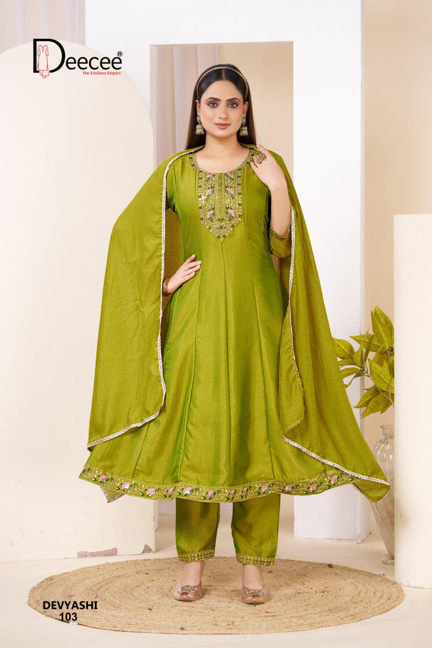 Deecee Devyashi catalog wholesale kurtis in karachi
