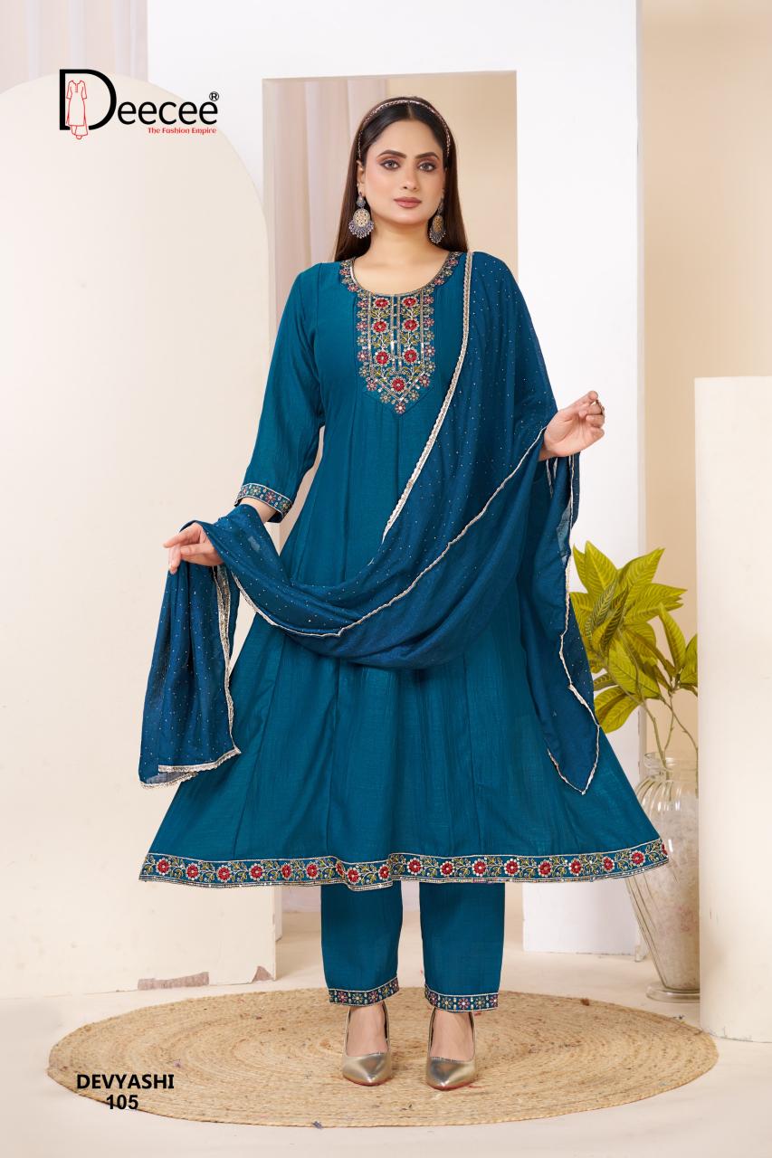 Deecee Devyashi catalog wholesale kurtis in karachi
