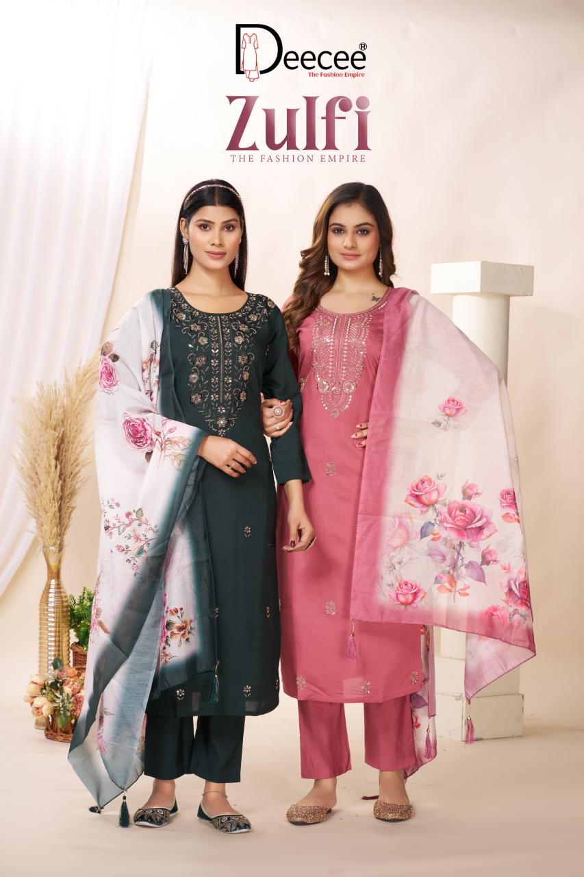 Deecee Zulfi catalog wholesale kurti dealers in surat 