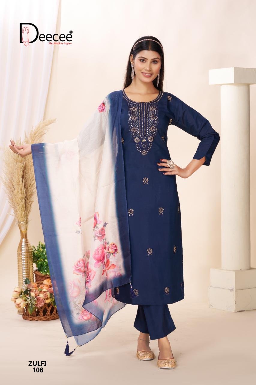 Deecee Zulfi catalog wholesale kurti dealers in surat 