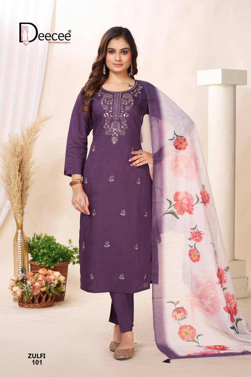 Deecee Zulfi catalog wholesale kurti dealers in surat 