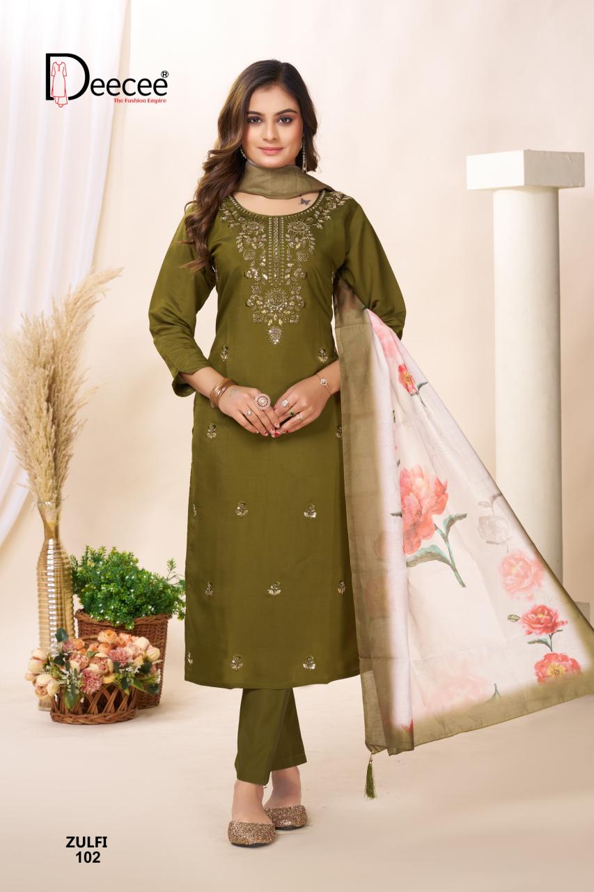 Deecee Zulfi catalog wholesale kurti dealers in surat 