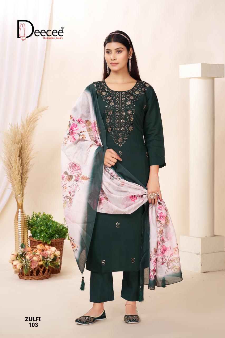 Deecee Zulfi catalog wholesale kurti dealers in surat 