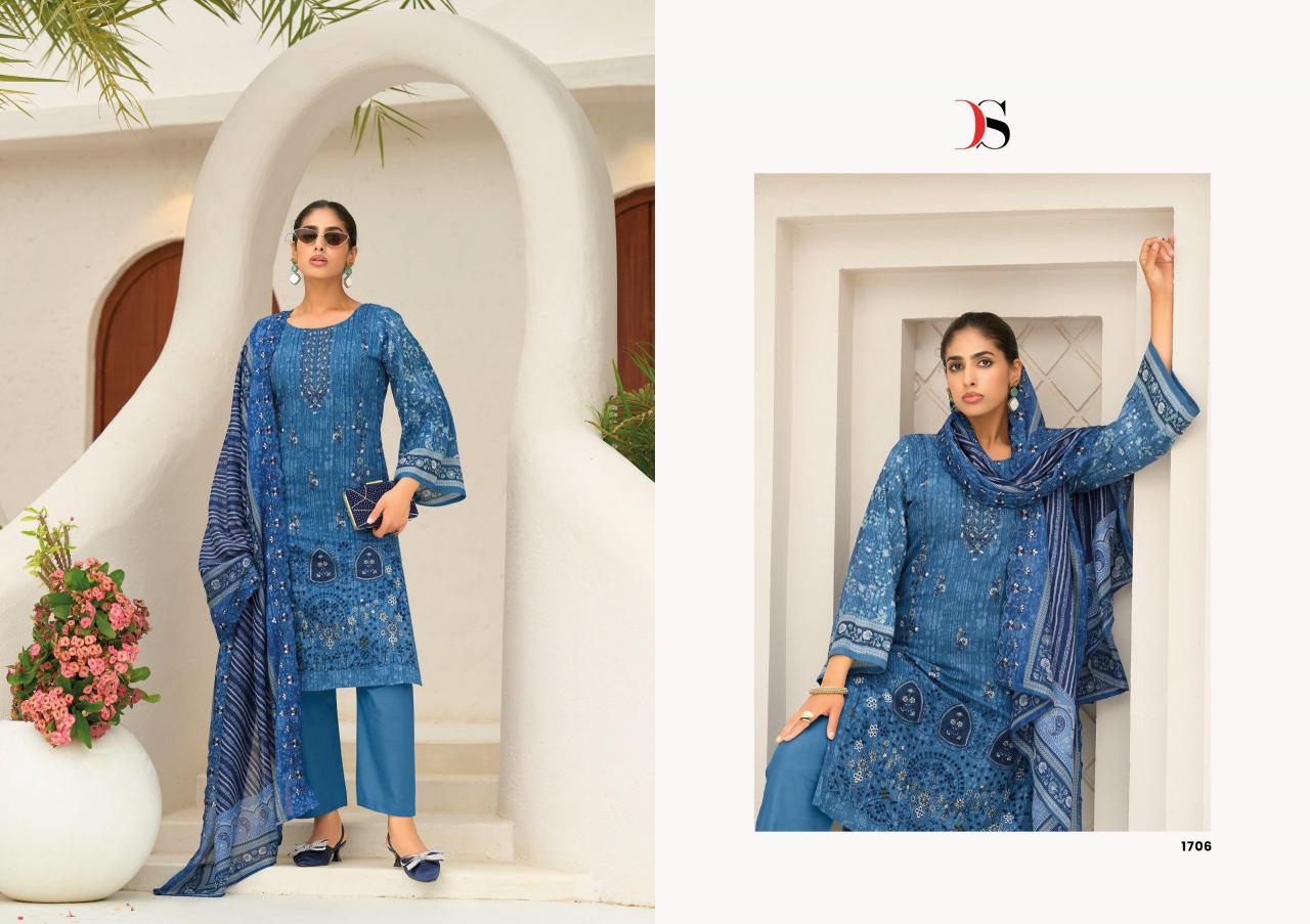 Deepsy Bin Saeed Vol 17 Nx Catalog wholesale pakistani suits in dubai
