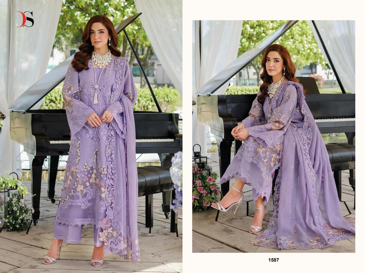 Deepsy Elaf Block Buster catalog Cotton Dupatta pakistani suits online in surat