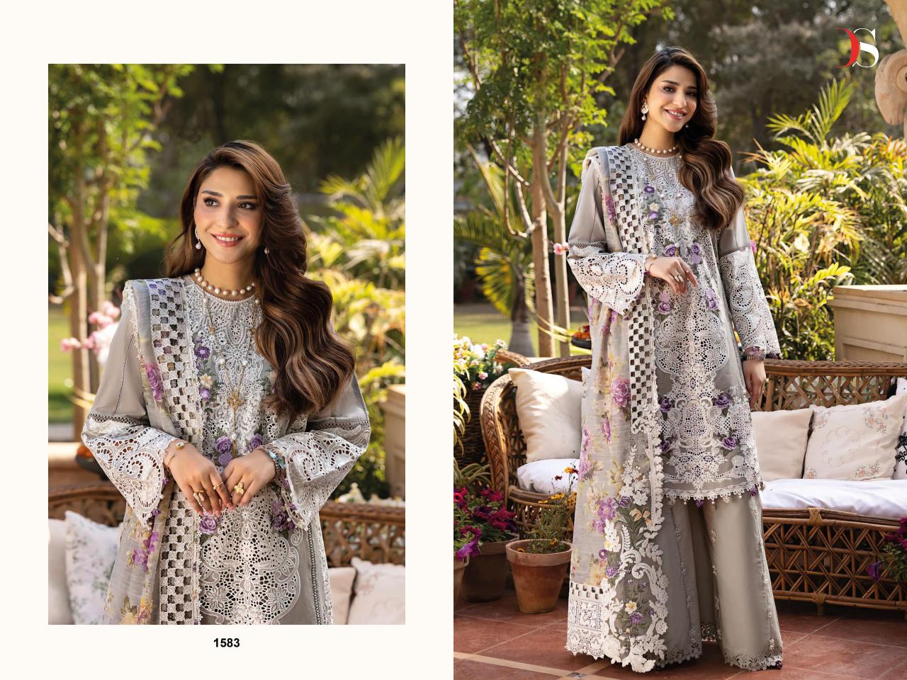 Deepsy Elaf Block Buster catalog Cotton Dupatta pakistani suits online in surat