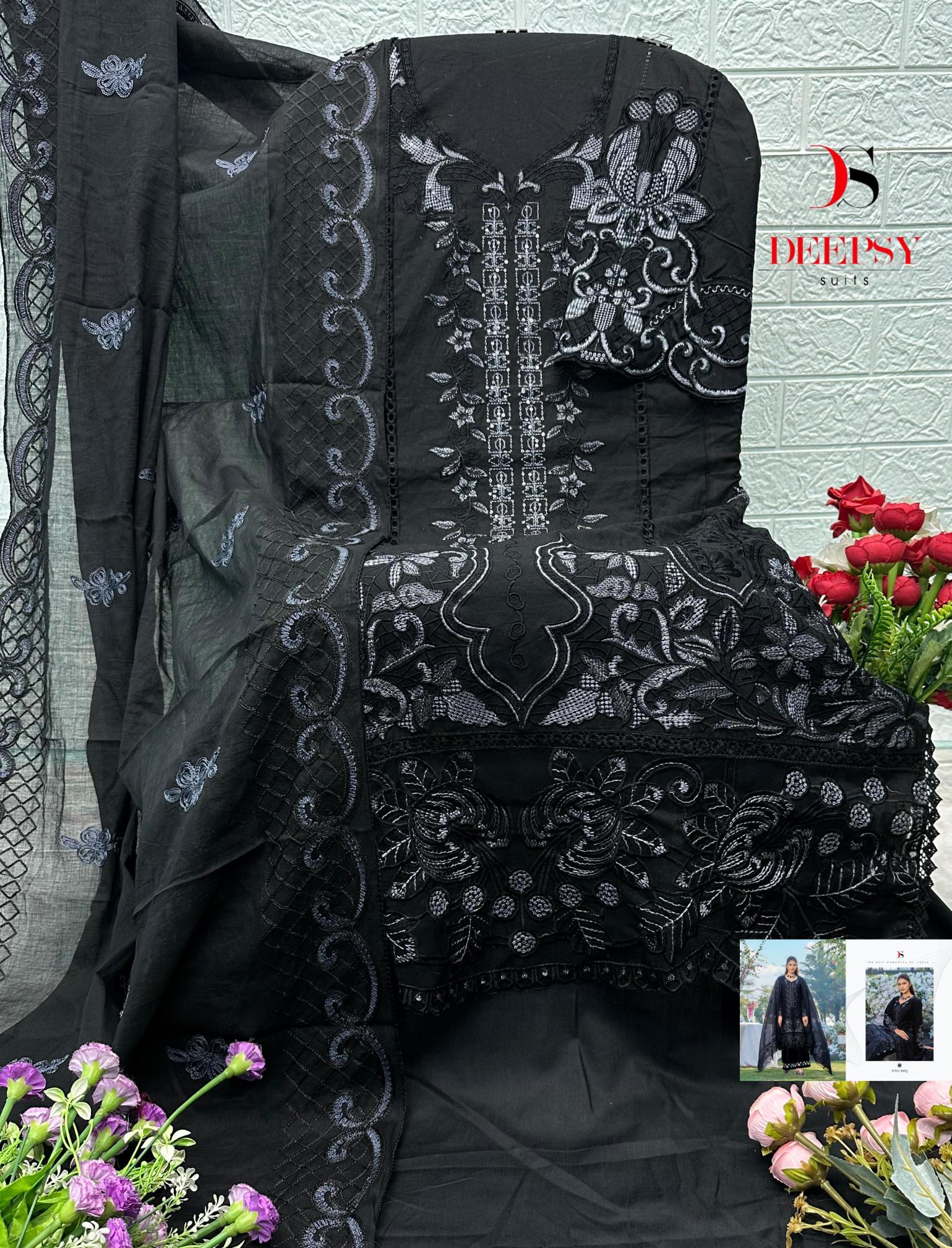 Deepsy Elaf Luxury Lawn vol 5 catalog pakistani wholesale suits in india