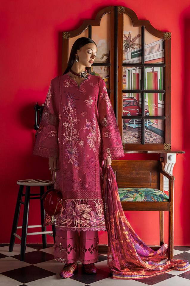 Deepsy Esmel Luxury Lawn catalog Cotton Dupatta pakistani suit wholesale