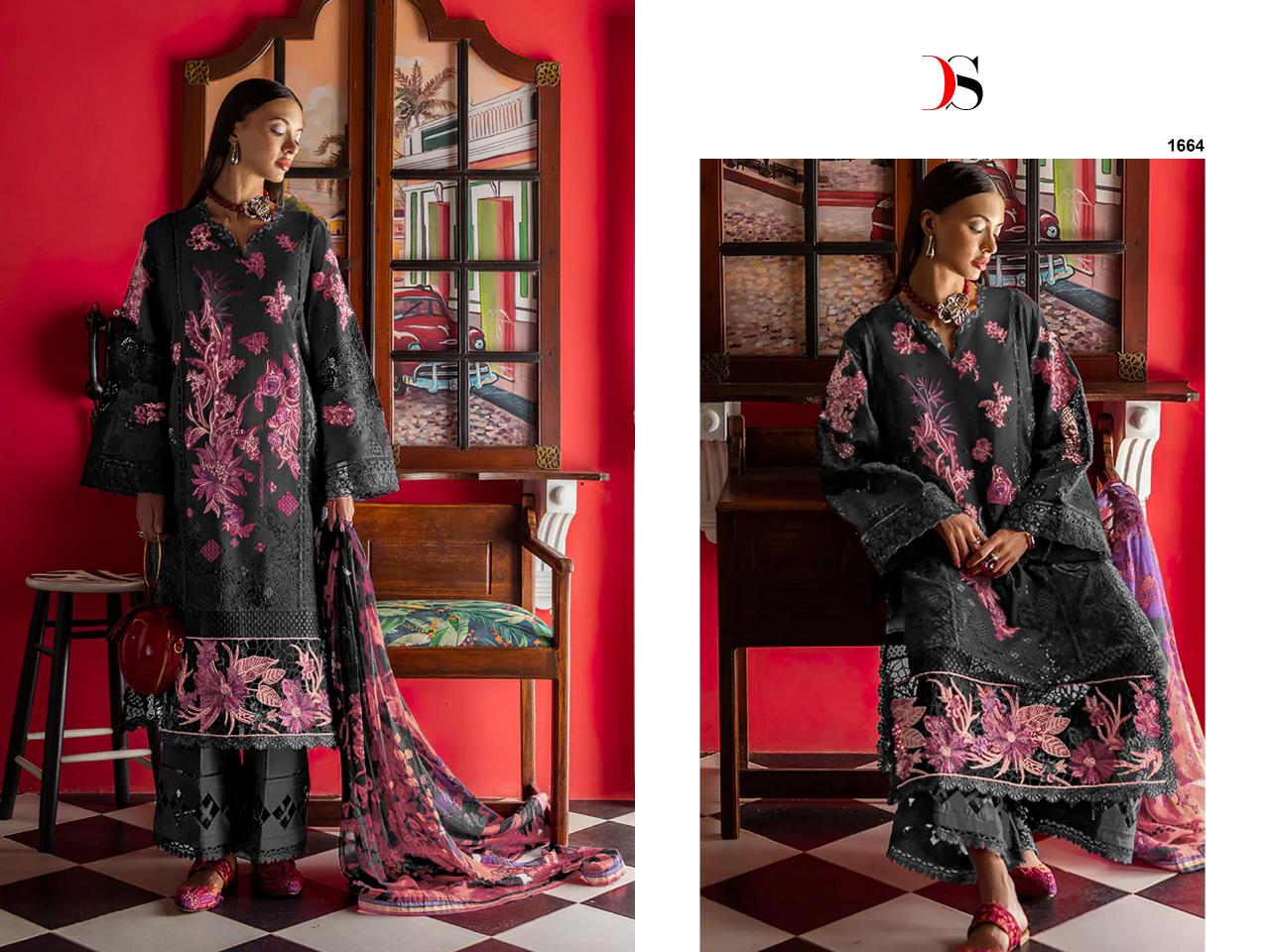 Deepsy Esmel Luxury Lawn catalog Cotton Dupatta pakistani suit wholesale