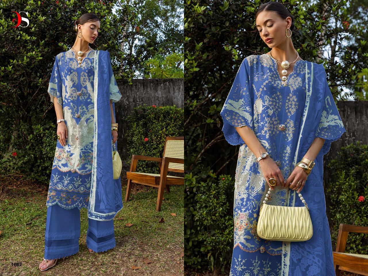 Deepsy Esmel Luxury Lawn catalog Cotton Dupatta pakistani suit wholesale