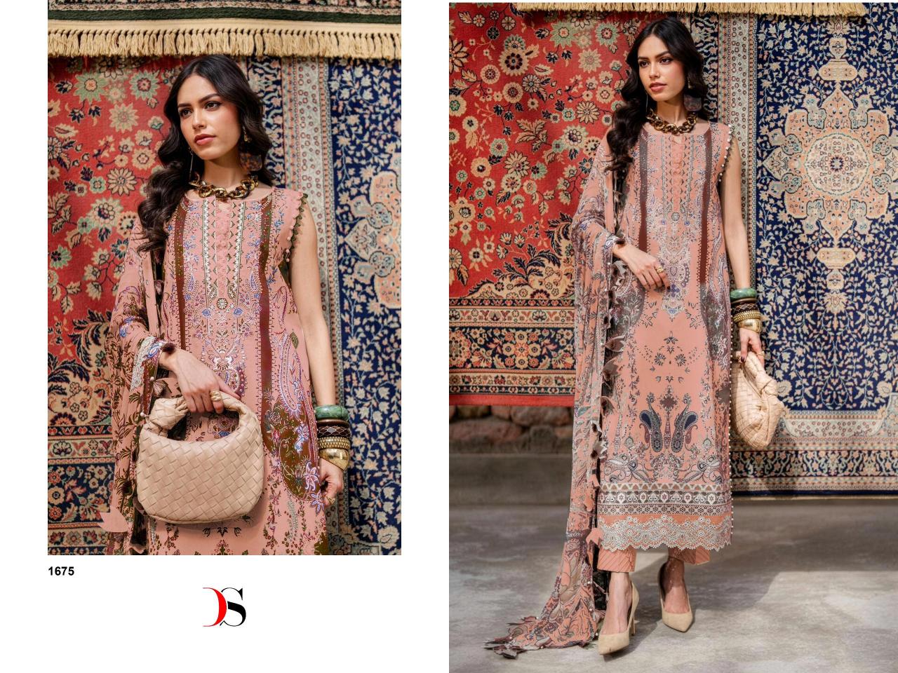 Deepsy Jade Bliss Lawn 25 Vol 4 catalog Cotton Dupatta wholesale pakistani suits in hyderabad