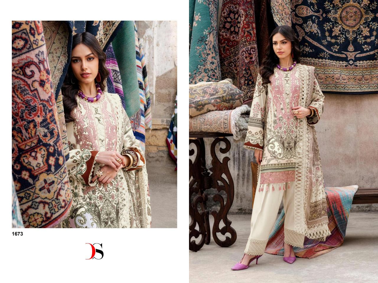 Deepsy Jade Bliss Lawn 25 Vol 4 catalog Cotton Dupatta wholesale pakistani suits in hyderabad