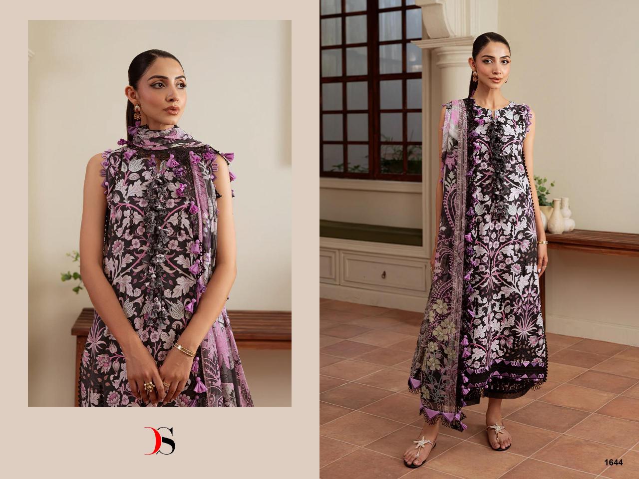 Deepsy Jade Flora vol 3 catalog Cotton Dupatta pakistani suits in delhi wholesale