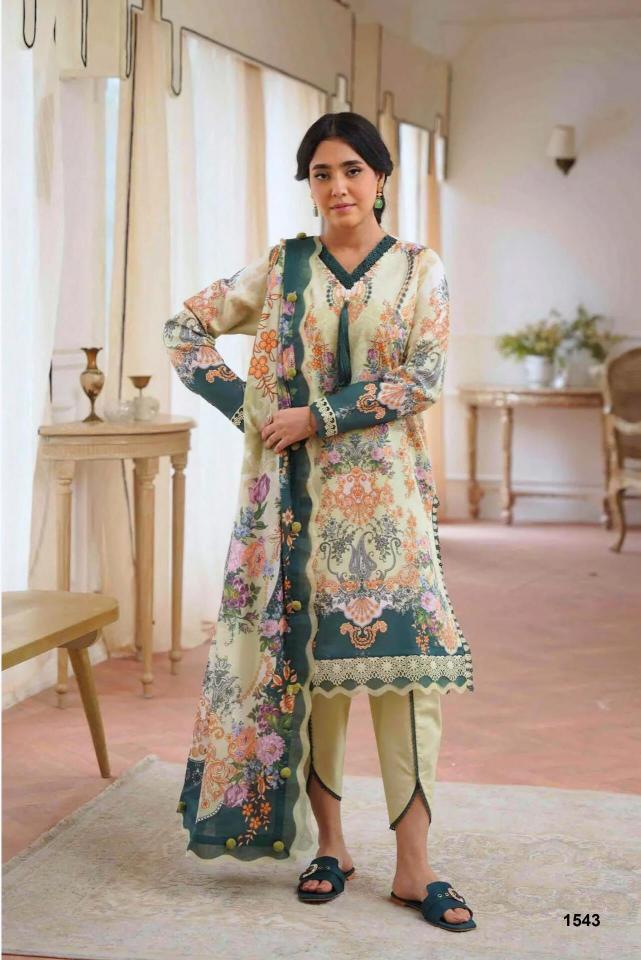 Deepsy Jade Jal Insert Vol 2 catalog Cotton Dupatta pakistani suits wholesalers