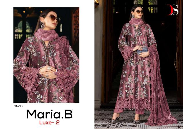 Deepsy Maria B Luxe vol 2 d 1521 catalog pakistani suits wholesale uk