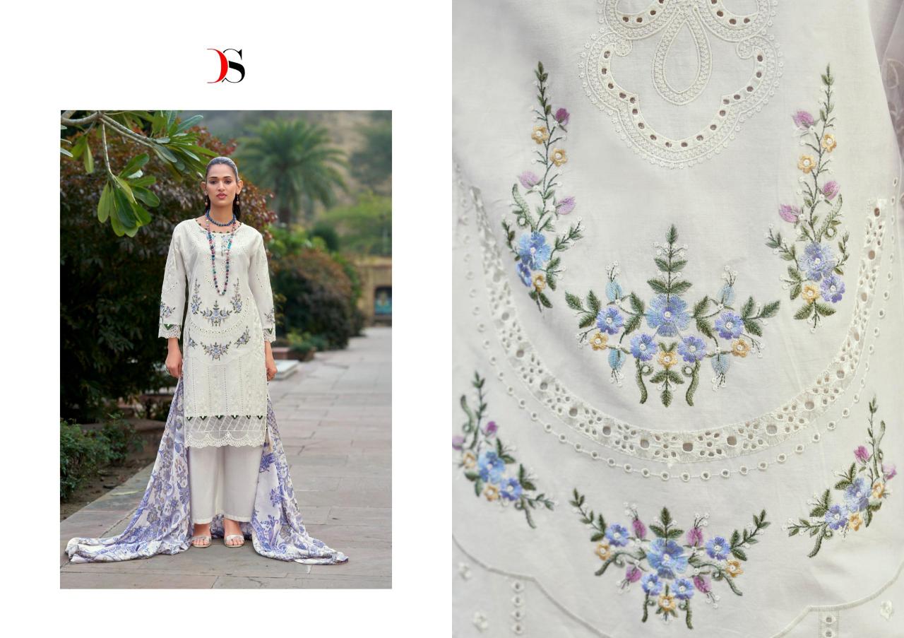 Deepsy Maria B Luxe vol 3 catalog Cotton Duppatta wholesale pakistani suit in surat