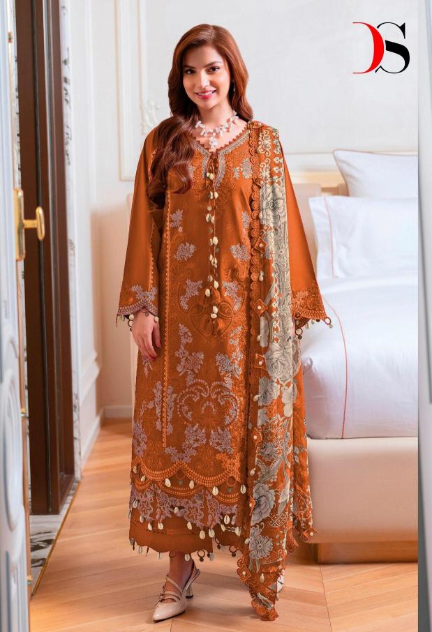 Deepsy Ombre Starlet 1611 catalog Chiffon Dupatta wholesale market for pakistani suits in delhi