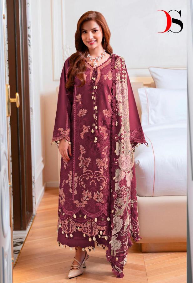 Deepsy Ombre Starlet 1611 catalog Cotton Dupatta wholesale pakistani designer suits in delhi