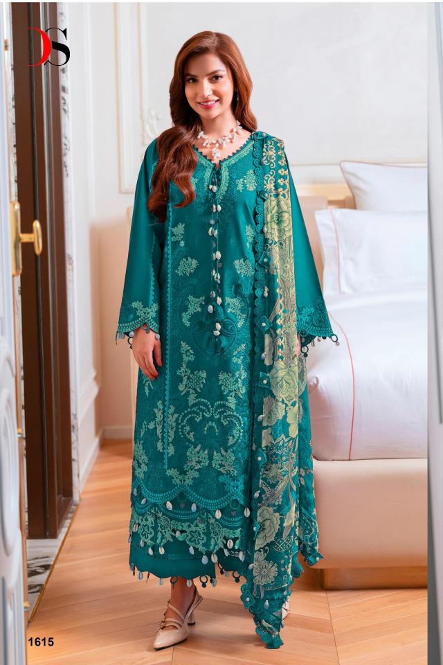 Deepsy Ombre Starlet catalog Cotton Dupatta pakistani replica suits wholesale surat