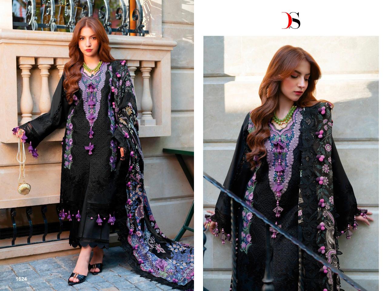 Deepsy Ombre Starlet vol 2 catalog Cotton Dupatta pakistani designer suits wholesale uk