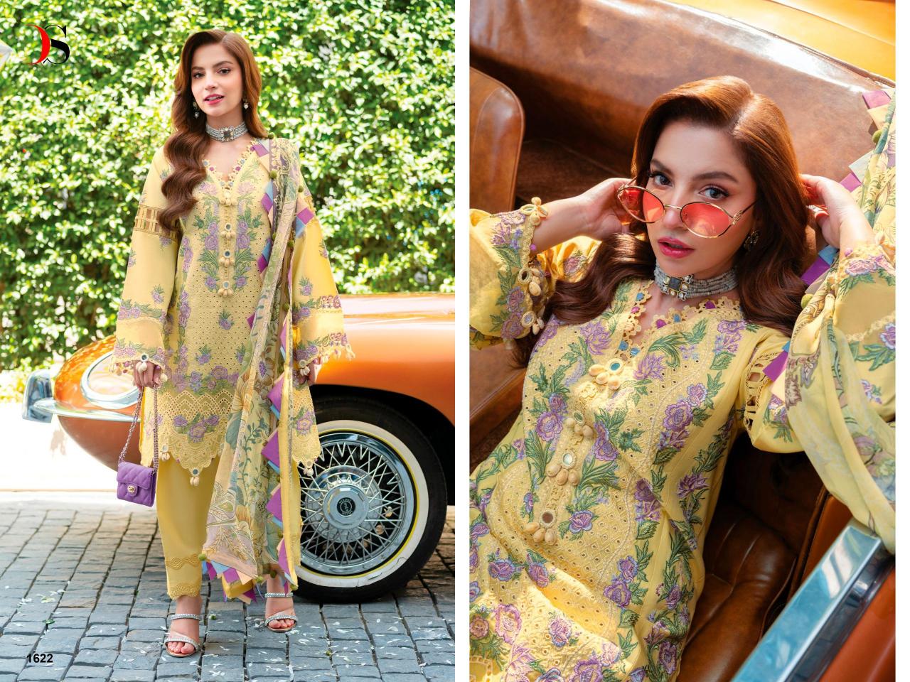 Deepsy Ombre Starlet vol 2 catalog Cotton Dupatta pakistani designer suits wholesale uk