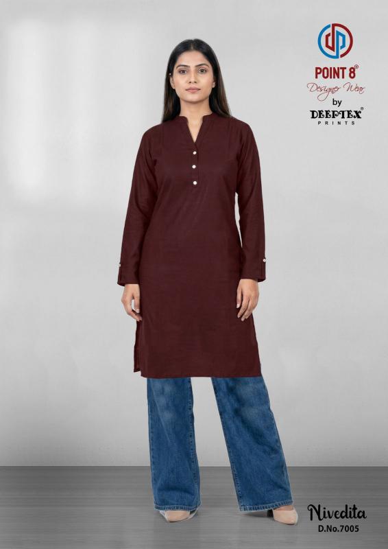 Deeptex Nivedita Vol-7 – Straight Kurtis - Wholesale Catalog