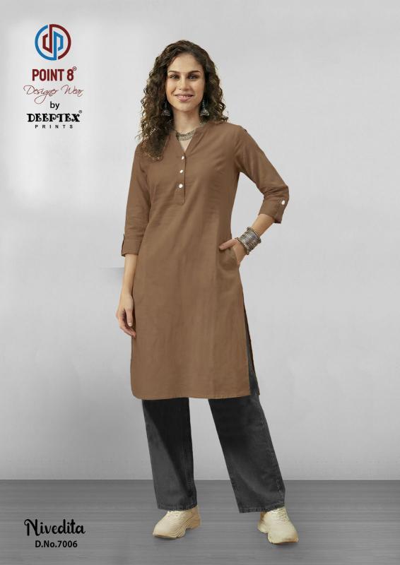Deeptex Nivedita Vol-7 – Straight Kurtis - Wholesale Catalog