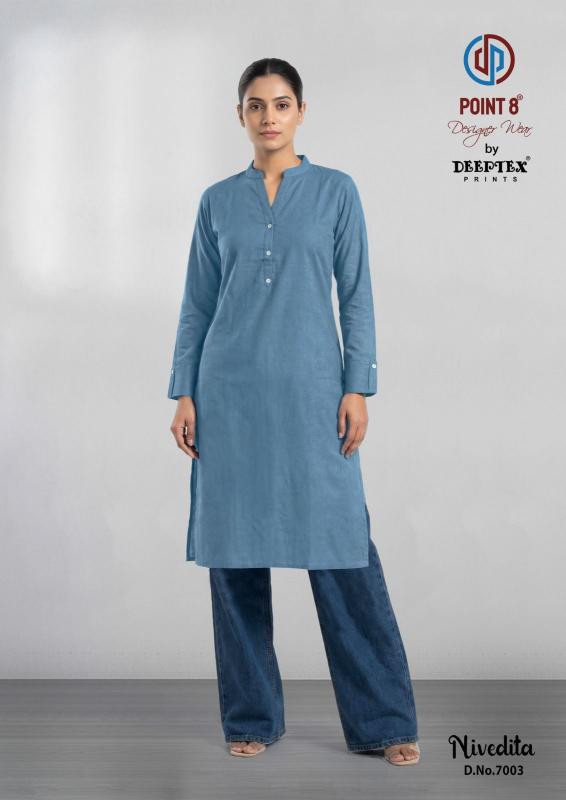 Deeptex Nivedita Vol-7 – Straight Kurtis - Wholesale Catalog