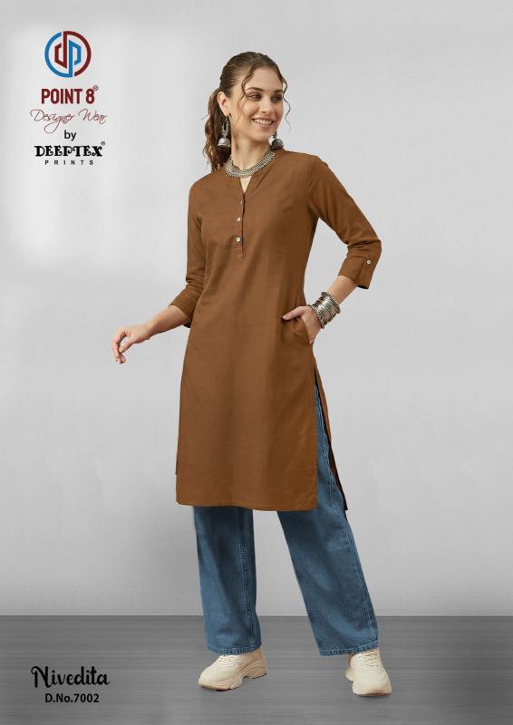Deeptex Nivedita Vol-7 – Straight Kurtis - Wholesale Catalog