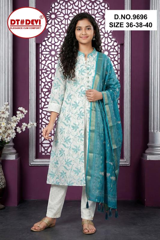 Dt Devi Netrika vol 1 9696 catalog kanpur kids wear wholesaler