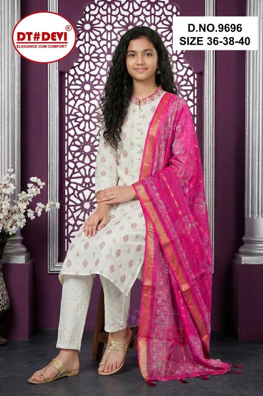 Dt Devi Netrika vol 1 9696 catalog kanpur kids wear wholesaler