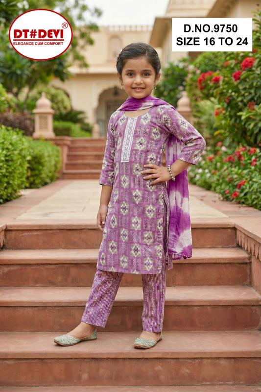 Dt Devi Tia vol 1 9750 catalog kids ethic wear wholesale