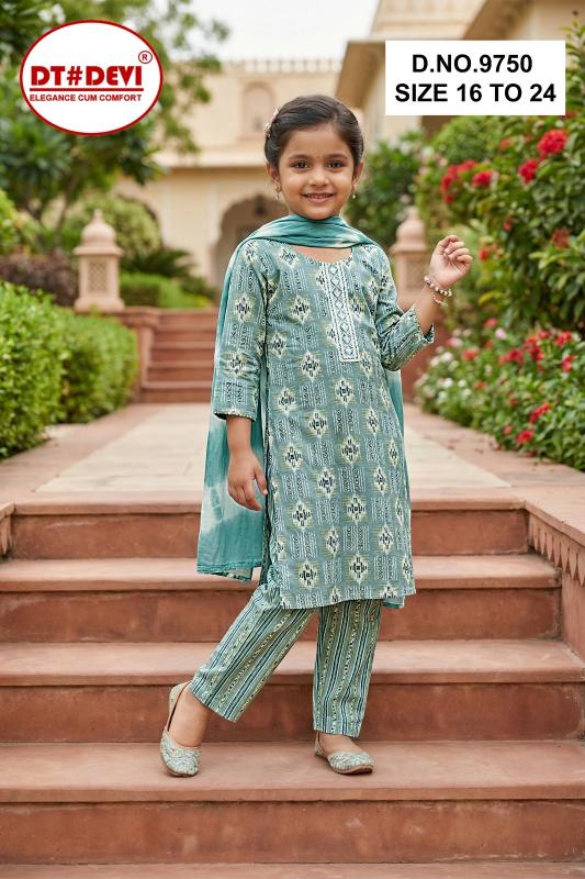Dt Devi Tia vol 1 9750 catalog kids ethic wear wholesale